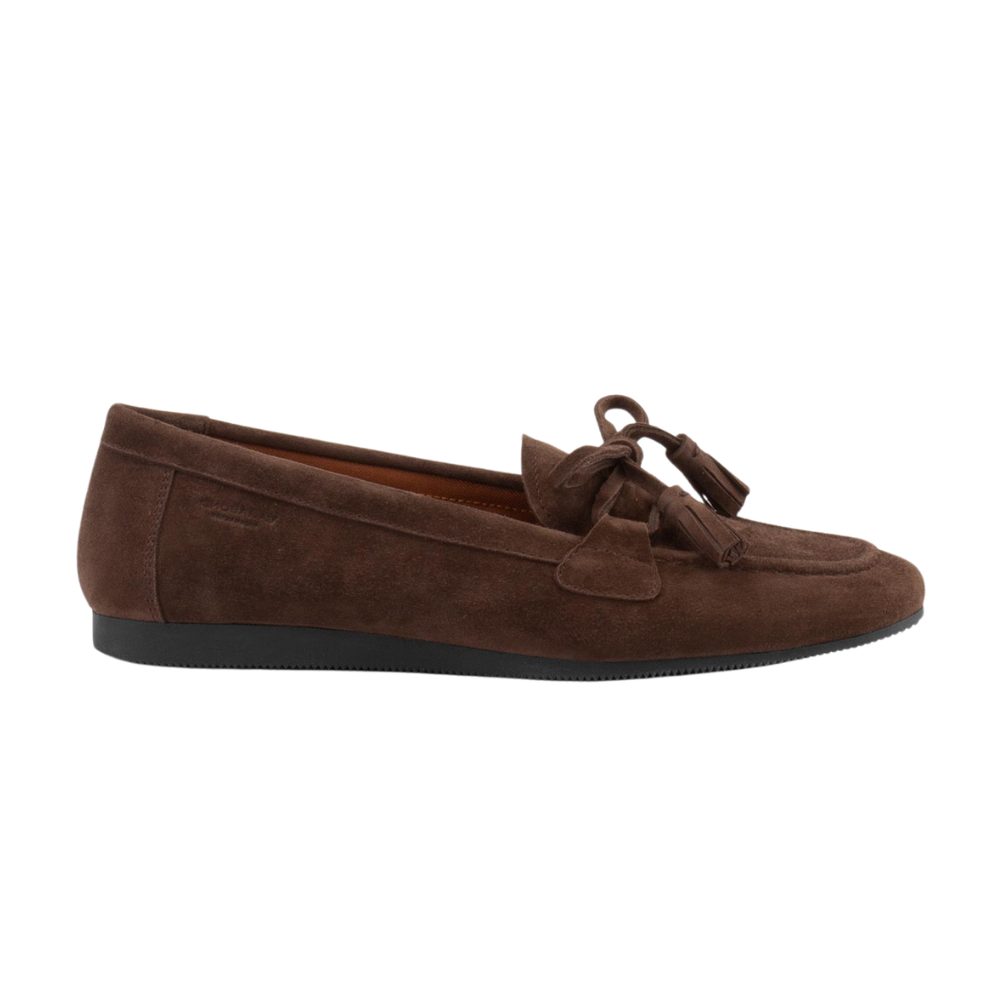 Hillary Suede loafers - Coffee